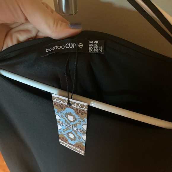 Boohoo Plus Double Layer Midi Dress - Picture 4 of 4